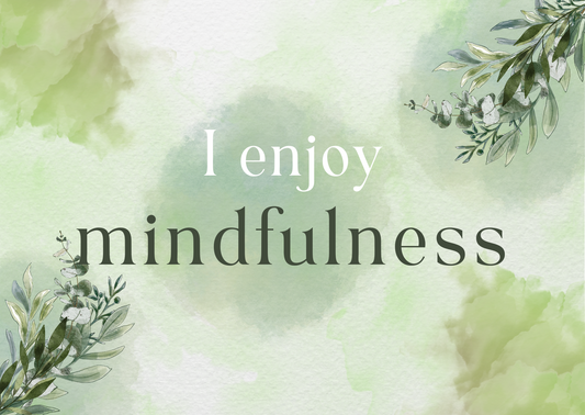 A gentle daily reminder to return to the present moment